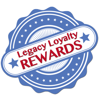 Legacy Loyalty Rewards- Earn Points With Every Purchase!