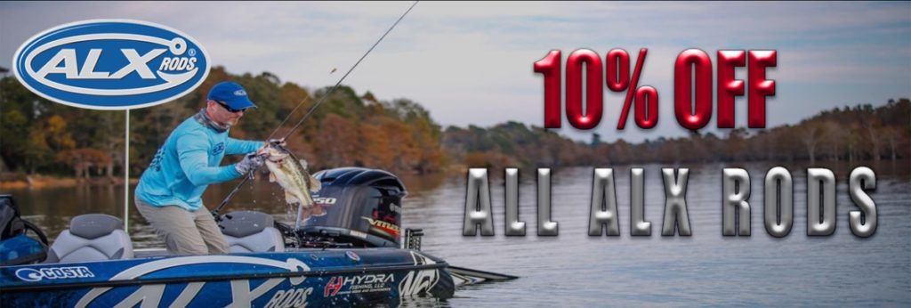 10% Off ALL ALX Rods! - American Legacy Fishing