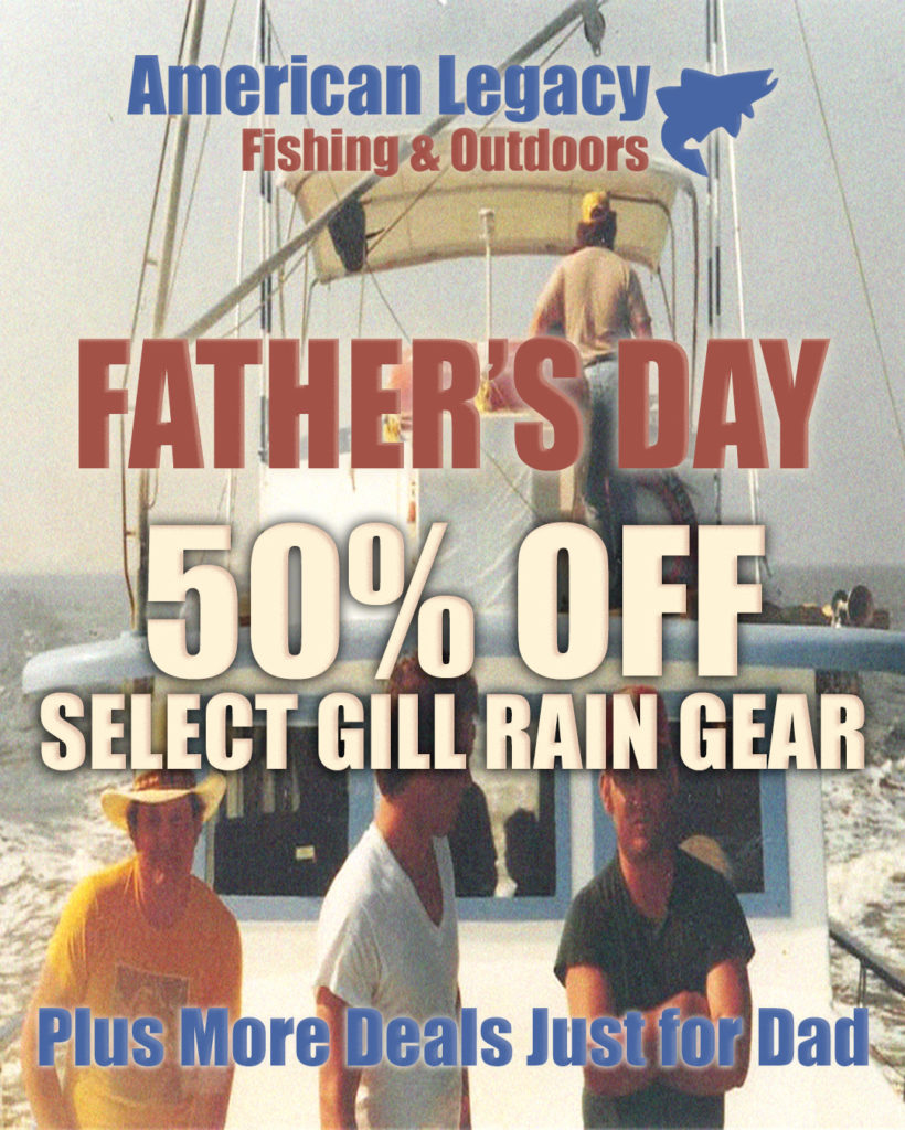 Father's Day 50% Off Select Gill Rain Gear