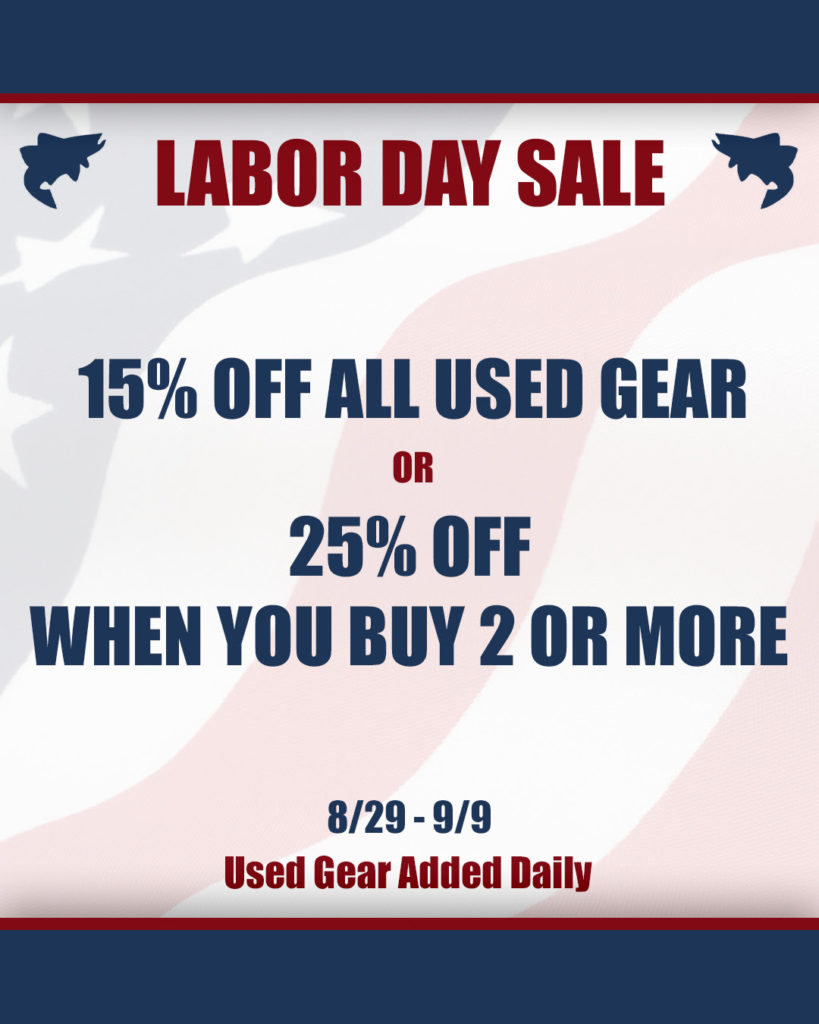 Get up to 25% OFF Used Fishing Gear - American Legacy Fishing